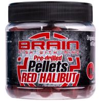 Пеллетс Brain Red Halibut Pre drilled 20mm 250g (18583025)