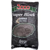 Прикормка Sensas 3000 Super Black Carp 1kg (326415)