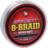 Шнур DAM Effzett 8-BRAID 125м 0,15мм 9,1кг/20Lb (moss green) (52658)