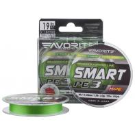 Шнур Favorite Smart PE 3x 150м (l.green) #0.5/0.117mm 9lb/4.1kg (16931065)