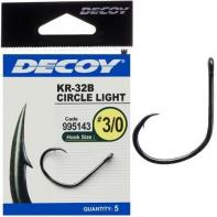 Крючки Decoy KR-32 Circle Light Black Nickeled (15620338)