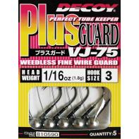 Джиг-головка Decoy Plus Guard VJ-75 3 0,9г , 5шт (15620039)