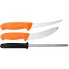 Набор разделочный Morakniv Hunting Set Orange 2 Knives+Sharpener 12098 (23050113)