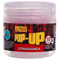Бойлы Brain Pop-Up F1 Stravaganza (клубника с икрой) 12mm 15g (18580460)